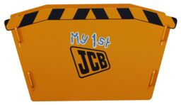 KUDL HOME JCB Skip Toybox in Yellow - thumbnail 2