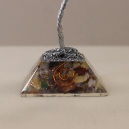 KDMD Gemstone Tree with Organite Base - 80 Stone - Multi - thumbnail 2