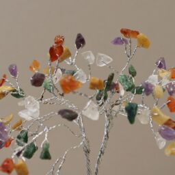 KDMD Gemstone Tree with Organite Base - 80 Stone - Multi - thumbnail 3