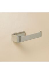 Cosmic Toilet Roll Holder, Chrome, Self-Adhesive option, Nea Collection in Grey - thumbnail 2