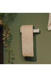 Cosmic Toilet Roll Holder, Chrome, Self-Adhesive option, Nea Collection in Grey - thumbnail 6