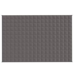 Berkfield Home Weighted Blanket Grey 122x183 cm 9 kg Fabric - thumbnail 1