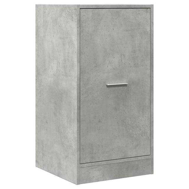 Berkfield Home Elegant Apothecary Cabinet Concrete Grey 40x41x77.5 cm Engineered Wood - image 1