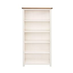 Cabinet Bits Bookcase 180x90x30cm in Off-White - Size: 180 x 90 x 30 cm - thumbnail 1