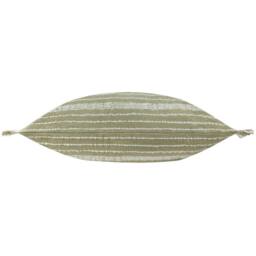 Yard Tide Textured Stripe Outdoor Cushion in Light Green - Size: 40 cm x 60 cm - thumbnail 3