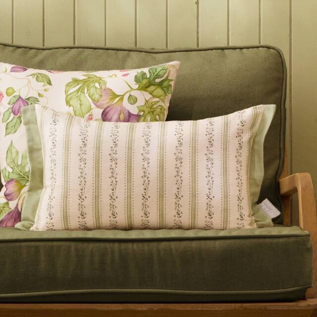 Voyage Maison Primavera 100% Cotton Printed Cushion - Size: 30 cm x 50 cm - image 1