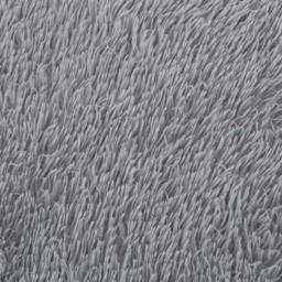 Berkfield Home Shaggy Rug High Pile NAVARRA Light Grey 100x100 cm Polyester - Size: Medium - thumbnail 9