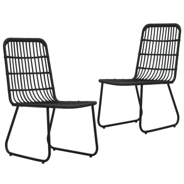 Berkfield Home Sturdy 3 Piece Outdoor Dining Set Poly Rattan & Glass in Black - image 1