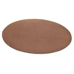 THE RUGS Uni Colours Modern Plain Rug Short Pile Polypropylene Area Rug in Brown - Size: 133 cm x 195 cm - thumbnail 8