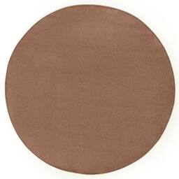 THE RUGS Uni Colours Modern Plain Rug Short Pile Polypropylene Area Rug in Brown - Size: 133 cm x 195 cm - thumbnail 7