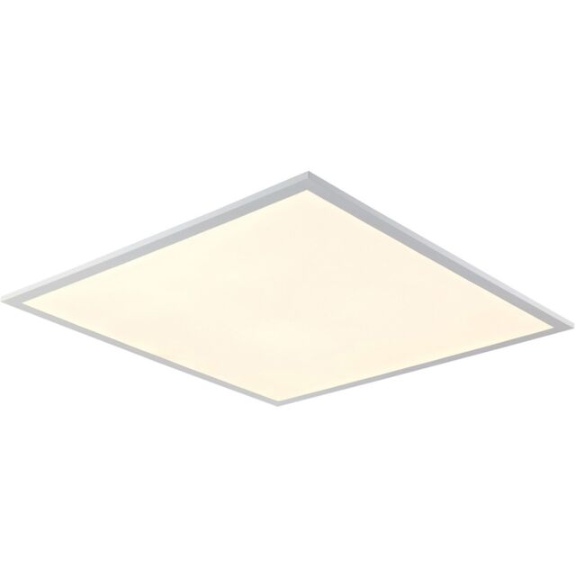 Loops Square Backlit LED Ceiling Panel Light - 595mm x 595mm - 40W CCT LED Module - image 1