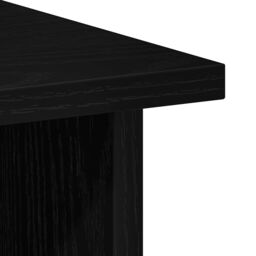 Berkfield Home Desk Black Oak 90x50x74 cm Engineered Wood - Size: 90 x 50 x 74 cm - thumbnail 8