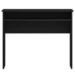 Berkfield Home Desk Black Oak 90x50x74 cm Engineered Wood - Size: 90 x 50 x 74 cm - thumbnail 5