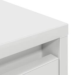 Berkfield Home Durable Cabinet with Drawer White 55.5x34x119.5 cm Engineered Wood - thumbnail 9