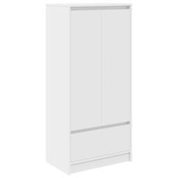 Berkfield Home Durable Cabinet with Drawer White 55.5x34x119.5 cm Engineered Wood - thumbnail 3