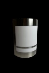 CGC Lighting 'Kala' Stainless Steel Curved Outdoor Wall Light in Metallic Silver - thumbnail 4