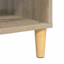 Berkfield Home with Storage with Door Sonoma oak Engineered wood in Light Tan - thumbnail 9