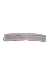 Homescapes Star Floor Cushion Soft Cotton, Comfy & OEKO-TEX® Certified in Mid Grey - thumbnail 2