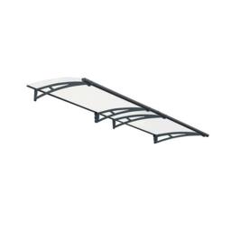 Palram Patio Cover Aquila Door Awning Canopy 3000 Clear - thumbnail 1