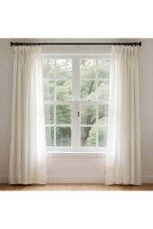 Living and Home Glossy Black Metal Telescopic Curtain Rod with Brackets - Size: 180 cm - thumbnail 2