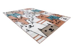 RugsX Fun Rug in Pink - Size: 160 cm x 220 cm - thumbnail 4