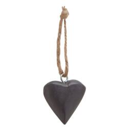 Sostter 90 Piece Wooden Heart Decoration Set for Rustic Homes in Brown - thumbnail 4