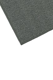 JVL Eden Machine Washable Latex Backed Runner Doormat, 57x150cm, Grey - Size: 50 cm x 150 cm - thumbnail 4
