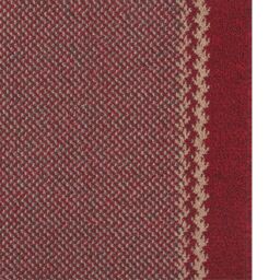 THE RUGS Red Washable Floor Mat Bordered Design for Kitchen Hallway - Size: 50 cm x 80 cm - thumbnail 4