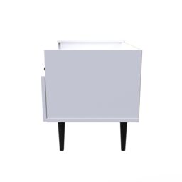 Ready Assembled 2 U Fuji TV Console Unit (Ready Assembled) in White - thumbnail 2