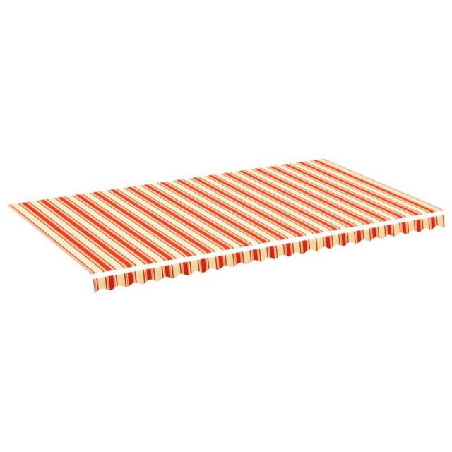 Berkfield Home Replacement Fabric for Awning Yellow & Orange 6x3.5 m - image 1