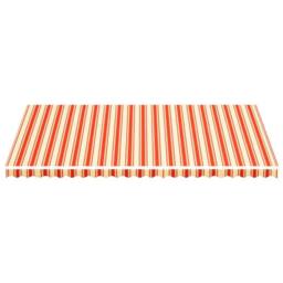 Berkfield Home Replacement Fabric for Awning Yellow & Orange 6x3.5 m - thumbnail 3