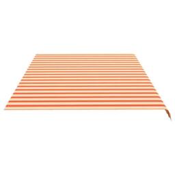 Berkfield Home Replacement Fabric for Awning Yellow & Orange 6x3.5 m - thumbnail 4