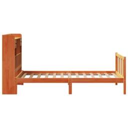 Berkfield Home Decorative Bookcase Bed without Mattress Wax Brown 100x200 cm Sol - thumbnail 7