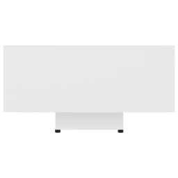 Berkfield Home Coffee Table White 85x55x31 cm Engineered Wood - Size: 85 x 55 x 31 cm - thumbnail 4