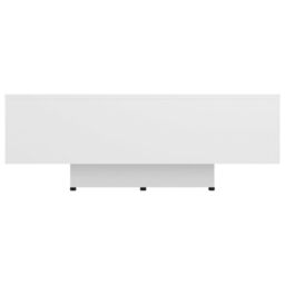 Berkfield Home Coffee Table White 85x55x31 cm Engineered Wood - Size: 85 x 55 x 31 cm - thumbnail 3