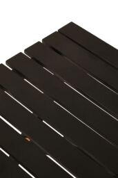 Orsina Beauport Wood Folding Table in Black - thumbnail 6