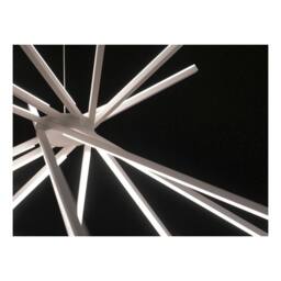 Netlighting SHANGHAI LED Pendant Ceiling Light White 2860lm 3000K 113x51.5cm - Size: 113x51.5 cm - thumbnail 3