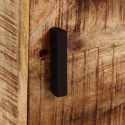 Berkfield Home Wall-mounted Bedside Cabinet 40x30x25 cm Solid Wood Mango - Size: 40 x 30 x 25 cm - thumbnail 6