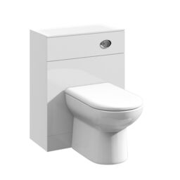 Balterley WC Unit Gloss White 600mm