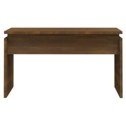 Berkfield Home Decorative Coffee Table Brown Oak 68x50x38 cm Engineered Wood - Size: 68 x 50 x 38 cm - thumbnail 5