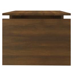 Berkfield Home Decorative Coffee Table Brown Oak 68x50x38 cm Engineered Wood - Size: 68 x 50 x 38 cm - thumbnail 6