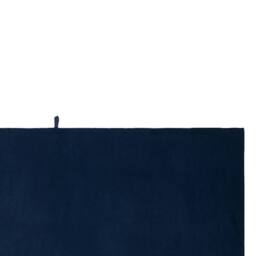 Towel City Plain Quick Dry Beach Towel in Navy - thumbnail 2