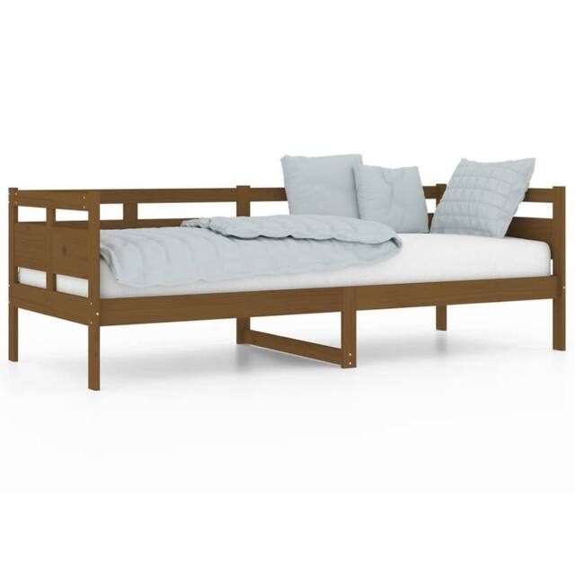 Berkfield Home Day Bed Honey Brown Solid Wood Pine 80x200 cm - image 1