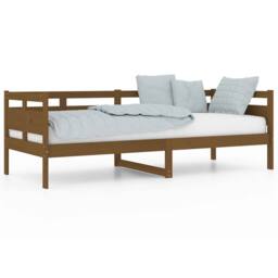 Berkfield Home Day Bed Honey Brown Solid Wood Pine 80x200 cm
