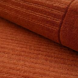 Kukoon Large Size Natural Wool Plush Deep Pile Living Room Are Rug, Grey, Green, Beige 190cm x 280cm in Terracotta - Size: 190 cm x 280 cm - thumbnail 5
