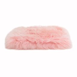 Native Natural Blush Pink Square Sheepskin Chair Pad - Size: 35 cm x 35 cm - thumbnail 3