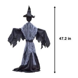Garden Greatness Set of 3 LED Standing Witches Halloween Yard Decor - Size: 1 Pack - thumbnail 2