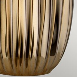 Netlighting Newham 1 Light Large Table Lamp Bronze Ceramic Pearl shade E27 in Brown - thumbnail 3