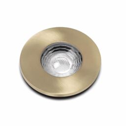 SE Home 10 PACK - Brushed Brass GU10 Fire Rated Downlight - IP65 in Gold - thumbnail 2