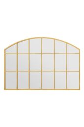 "MirrorOutlet Gold Framed Arched Wall Over Mantle Mirror 43"" X 29"" (110CM X 75CM) - Size: 1 Pack" - thumbnail 3